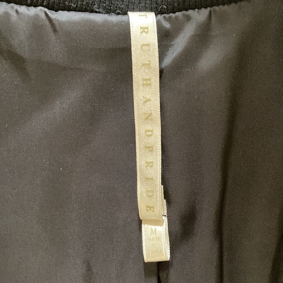 Truth and Pride Leopard Bomber Jacket - Picture 5 of 9